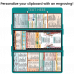 WhiteCoat Clipboard® Trifold - Teal Physical Therapy Edition